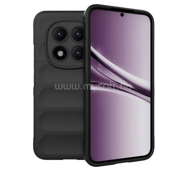 GIGAPACK Poco M8 Pro / Redmi Note 15 Pro Plus 5G GIGAPACK Szilikon telefonvédő ütésállóság, 3D, FEKETE