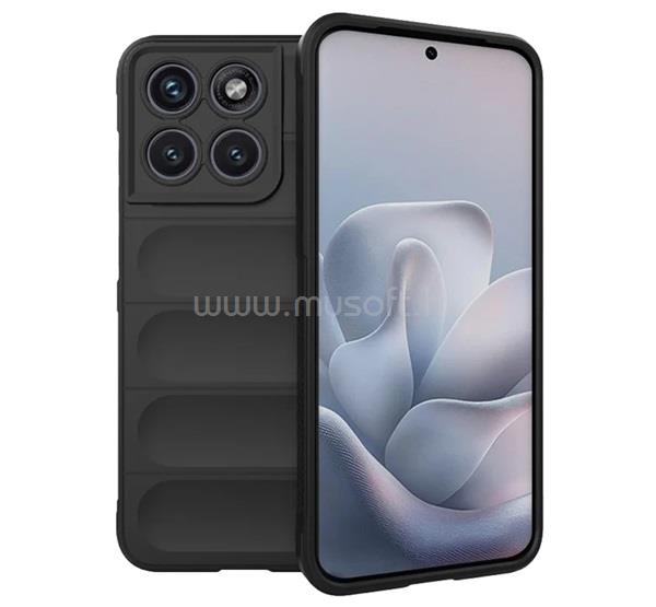GIGAPACK Motorola Edge 70 Fusion GIGAPACK Szilikon telefonvédő ütésállóság, 3D, FEKETE