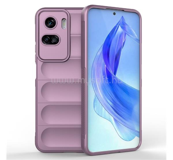 GIGAPACK Honor 90 Lite 5G GIGAPACK szilikon telefonvédő ütésállóság, 3D, LILA