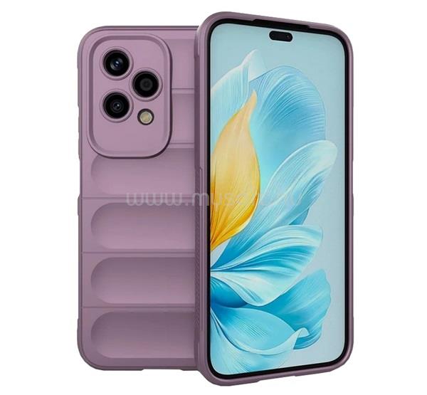 GIGAPACK Honor 200 Lite GIGAPACK Szilikon telefonvédő ütésállóság, 3D, LILA