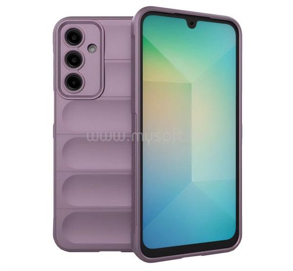GIGAPACK Samsung A37 5G / A56 5G / A36 5G GIGAPACK Szilikon telefonvédő ütésállóság, 3D, LILA