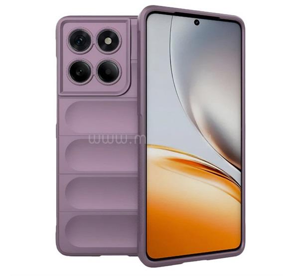 GIGAPACK Motorola Edge 60 5G / Edge 60 Fusion 5G GIGAPACK Szilikon telefonvédő ütésállóság, 3D, LILA