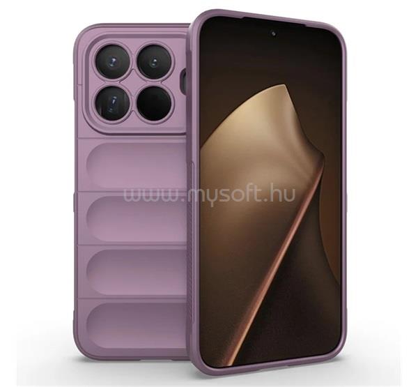 GIGAPACK Xiaomi 15T Pro GIGAPACK Szilikon telefonvédő ütésállóság, 3D, LILA
