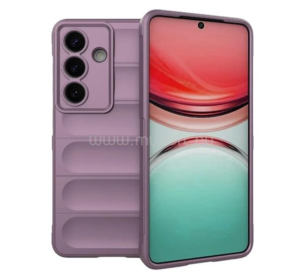GIGAPACK Samsung S26 GIGAPACK Szilikon telefonvédő ütésállóság, 3D, LILA