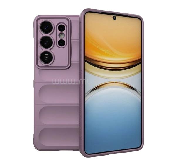GIGAPACK Samsung S26 Ultra GIGAPACK Szilikon telefonvédő ütésállóság, 3D, LILA