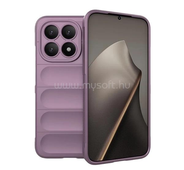 GIGAPACK Xiaomi 15T GIGAPACK Szilikon telefonvédő ütésállóság, 3D, LILA