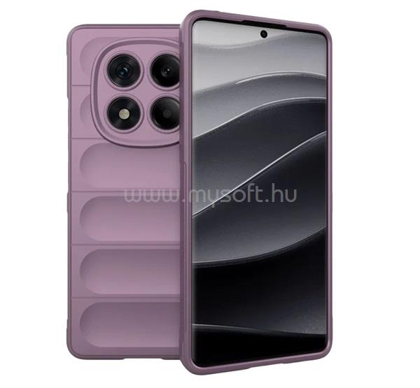 GIGAPACK Redmi Note 14 Pro 4G GIGAPACK Szilikon telefonvédő ütésállóság, 3D, LILA