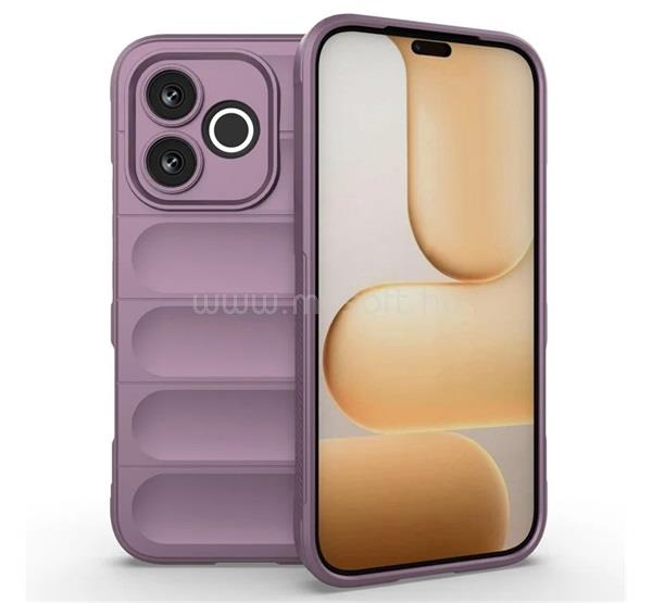 GIGAPACK Honor 600 Lite GIGAPACK Szilikon telefonvédő ütésállóság, 3D, LILA