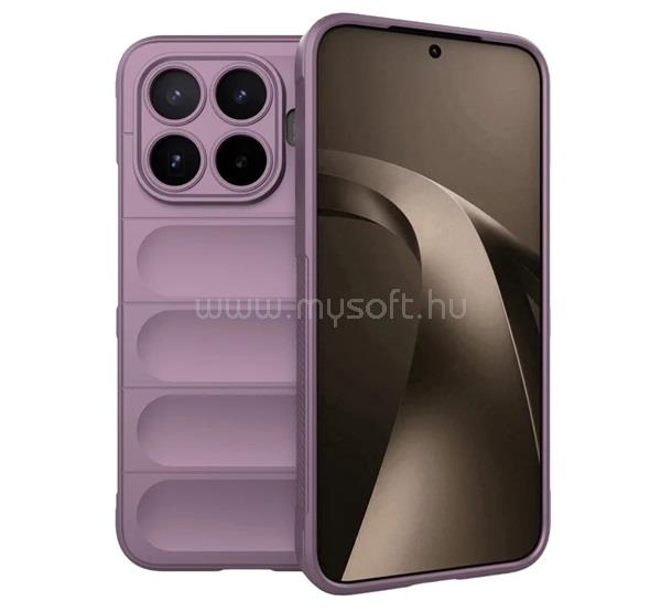 GIGAPACK Xiaomi 17T Pro GIGAPACK Szilikon telefonvédő ütésállóság, 3D, LILA