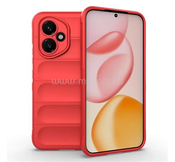 GIGAPACK Honor 400 GIGAPACK Szilikon telefonvédő ütésállóság, 3D, PIROS