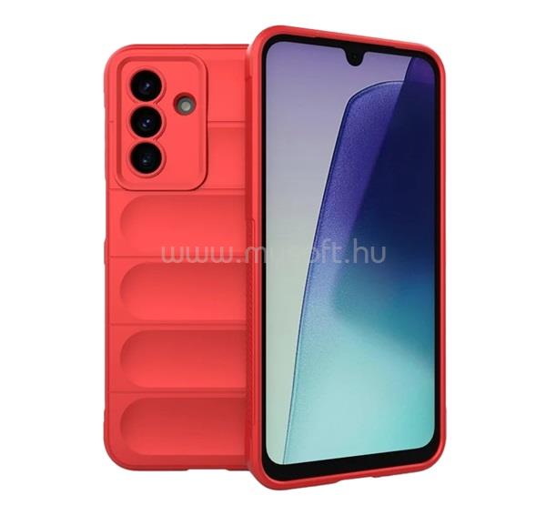 GIGAPACK Samsung A18 5G / A18 4G / A17 4G GIGAPACK Szilikon telefonvédő ütésállóság, 3D, PIROS