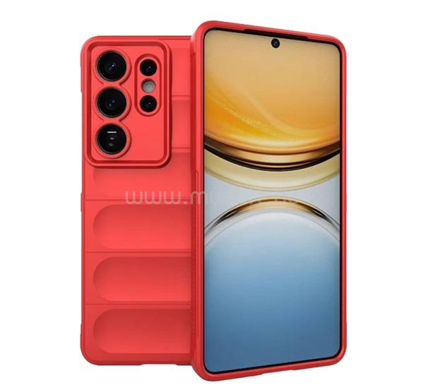 GIGAPACK Samsung S26 Ultra GIGAPACK Szilikon telefonvédő ütésállóság, 3D, PIROS
