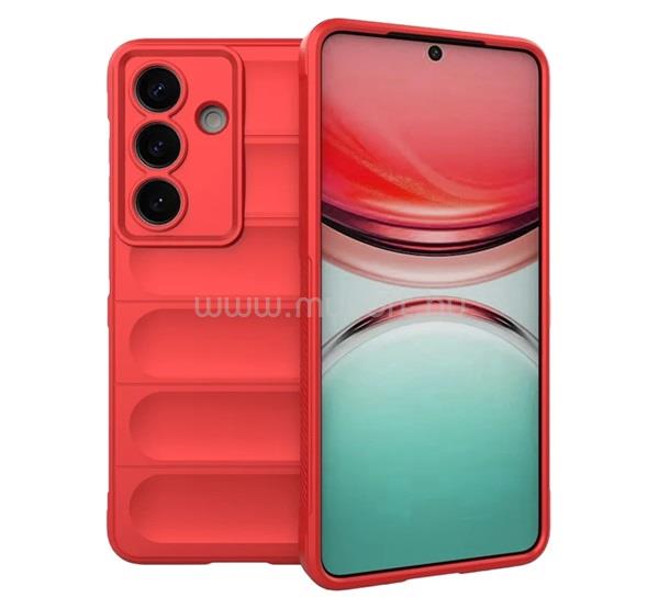 GIGAPACK Samsung S26 Plus GIGAPACK Szilikon telefonvédő ütésállóság, 3D, PIROS