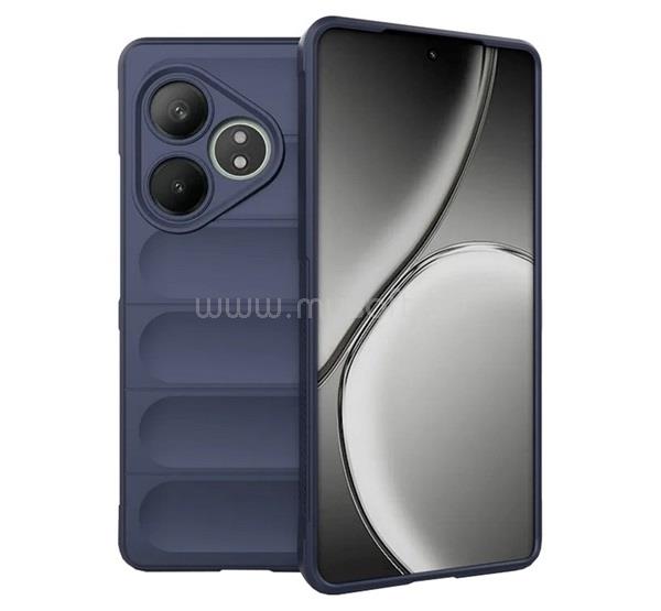 GIGAPACK Realme GT 6T / GT 6 GIGAPACK Szilikon telefonvédő ütésállóság, 3D, SÖTÉTKÉK