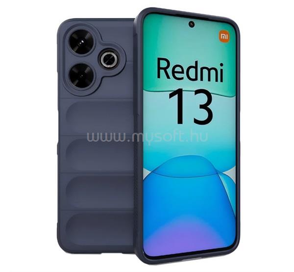 GIGAPACK Redmi 13 4G GIGAPACK Szilikon telefonvédő ütésállóság, 3D, SÖTÉTKÉK