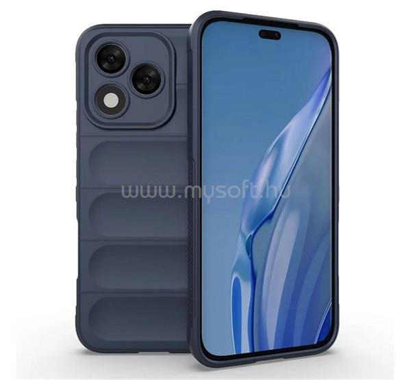 GIGAPACK Honor 400 Lite GIGAPACK Szilikon telefonvédő ütésállóság, 3D, SÖTÉTKÉK