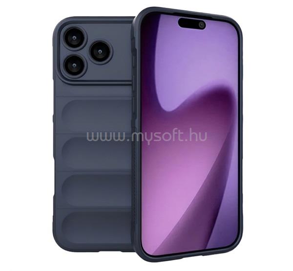 GIGAPACK iPhone 18 Pro / 17 Pro GIGAPACK Szilikon telefonvédő ütésállóság, 3D, SÖTÉTKÉK