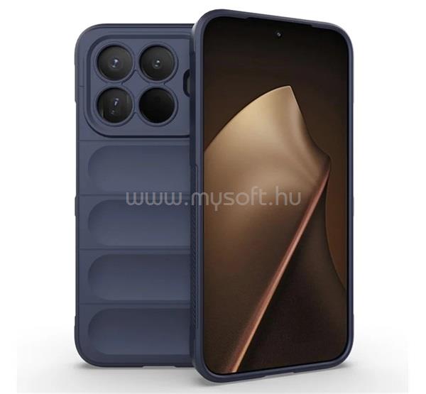 GIGAPACK Xiaomi 15T Pro GIGAPACK Szilikon telefonvédő ütésállóság, 3D, SÖTÉTKÉK
