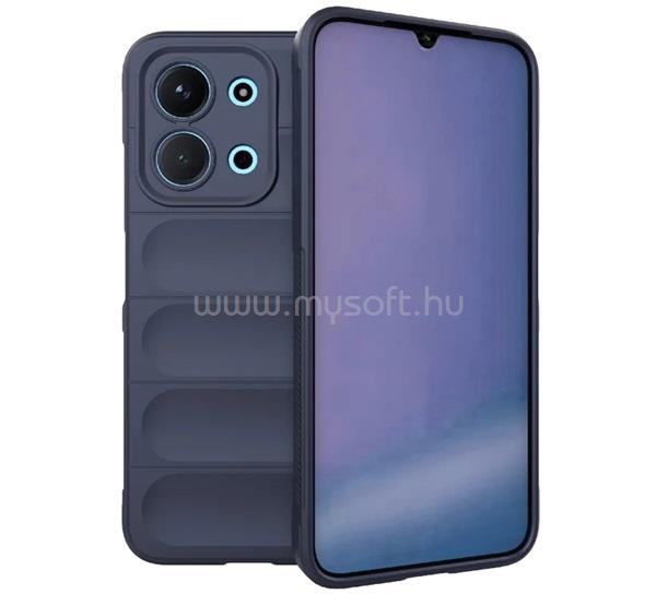 GIGAPACK Redmi 15C 5G / 15C 4G GIGAPACK Szilikon telefonvédő ütésállóság, 3D, SÖTÉTKÉK