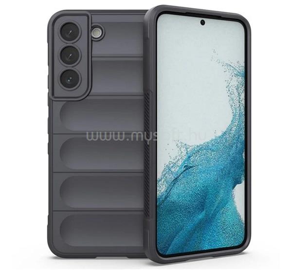 GIGAPACK Samsung S22 GIGAPACK Szilikon telefonvédő ütésállóság, 3D, SÖTÉTSZÜRKE