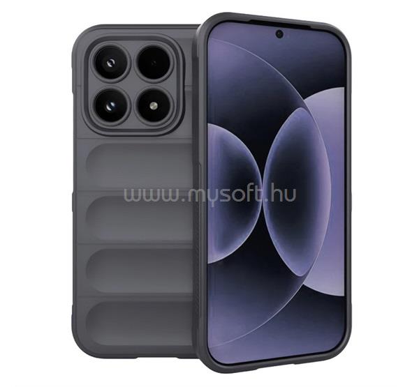 GIGAPACK Xiaomi 17 GIGAPACK Szilikon telefonvédő ütésállóság, 3D, SÖTÉTSZÜRKE