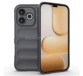 GIGAPACK Honor 600 Lite GIGAPACK Szilikon telefonvédő ütésállóság, 3D, SÖTÉTSZÜRKE GP-191206 small