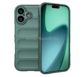 GIGAPACK iPhone 17 GIGAPACK Szilikon telefonvédő ütésállóság, 3D, SÖTÉTZÖLD GP-173652 small