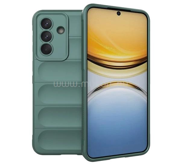 GIGAPACK Samsung A57 5G GIGAPACK Szilikon telefonvédő ütésállóság, 3D, SÖTÉTZÖLD