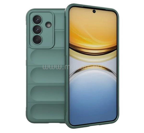 GIGAPACK Samsung A37 5G GIGAPACK Szilikon telefonvédő ütésállóság, 3D, SÖTÉTZÖLD