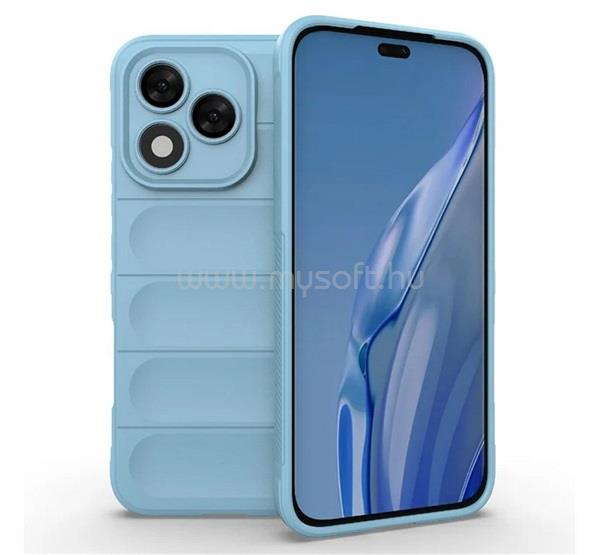 GIGAPACK Honor 400 Lite GIGAPACK Szilikon telefonvédő ütésállóság, 3D, VILÁGOSKÉK
