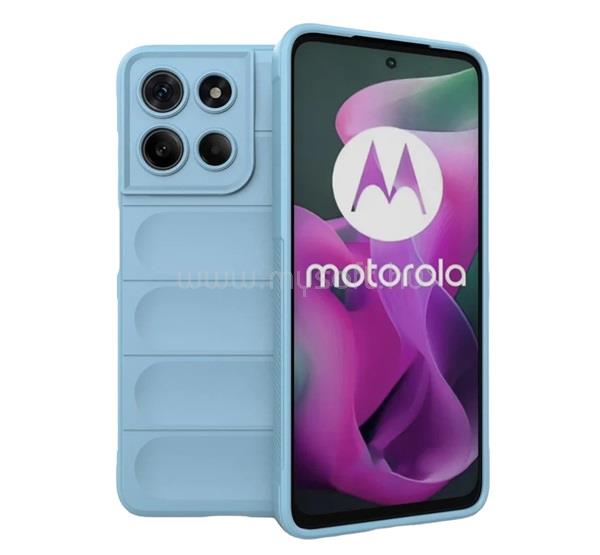 GIGAPACK Motorola Moto G15 GIGAPACK Szilikon telefonvédő ütésállóság, 3D, VILÁGOSKÉK