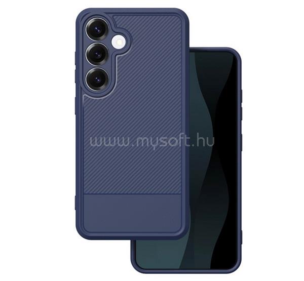 GIGAPACK Samsung S26 Plus GIGAPACK Szilikon telefonvédő ütésállóság, karbon minta, SÖTÉTKÉK