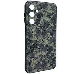 GIGAPACK Samsung A16 4G / A16 5G GIGAPACK Szilikon telefonvédő ütésállóság, terep minta, SÖTÉTZÖLD GP-172479 small