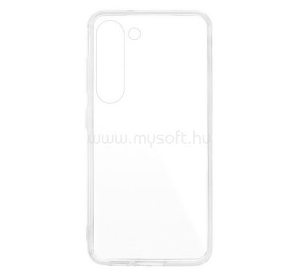 GIGAPACK Samsung S23 GIGAPACK szilikon telefonvédő ütésállóság, légpárnás keret, ÁTLÁTSZÓ
