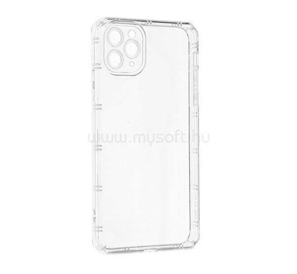 GIGAPACK iPhone 15 Pro GIGAPACK szilikon telefonvédő ütésállóság, légpárnás keret, ÁTLÁTSZÓ