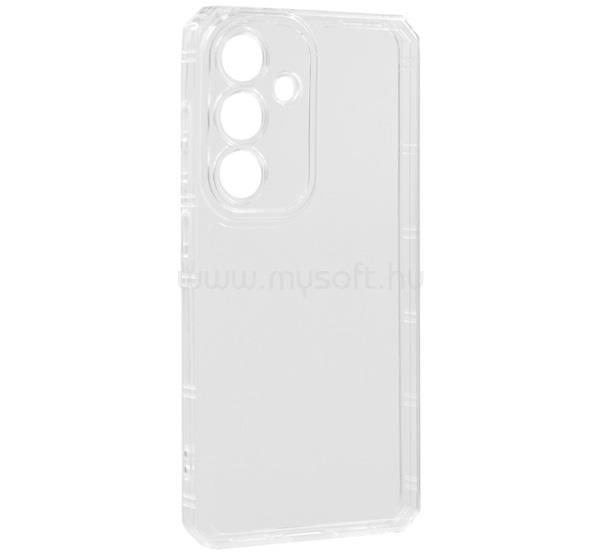 GIGAPACK Samsung S25 GIGAPACK Szilikon telefonvédő ütésállóság, légpárnás keret, ÁTLÁTSZÓ