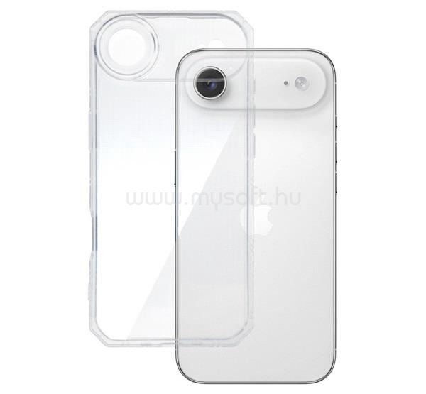 GIGAPACK iPhone Air GIGAPACK Szilikon telefonvédő ütésállóság, légpárnás keret, ÁTLÁTSZÓ