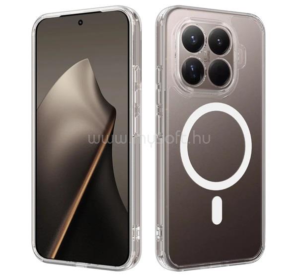 GIGAPACK Xiaomi 17T GIGAPACK Szilikon telefonvédő ütésállóság, MagSafe, ÁTLÁTSZÓ