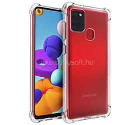 GIGAPACK Samsung A21s GIGAPACK szilikon telefonvédő ütésállóság, légpárnás sarok, ÁTLÁTSZÓ GP-101467 small