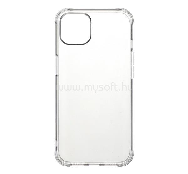 GIGAPACK iPhone 13 mini GIGAPACK szilikon telefonvédő ütésállóság, légpárnás sarok, ÁTLÁTSZÓ