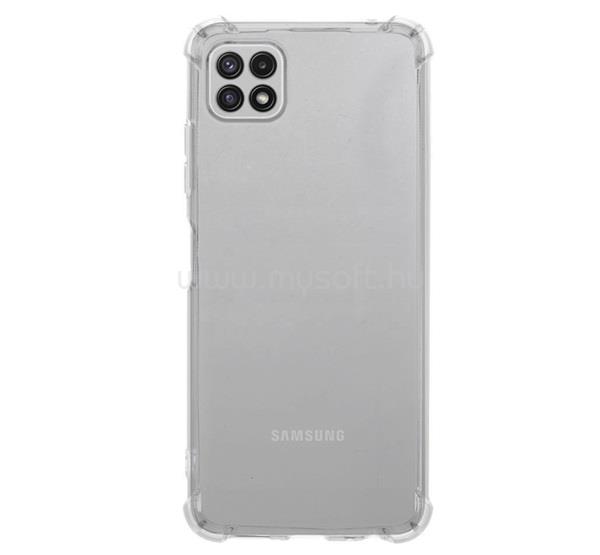 GIGAPACK Samsung A22 5G GIGAPACK szilikon telefonvédő ütésállóság, légpárnás sarok, ÁTLÁTSZÓ