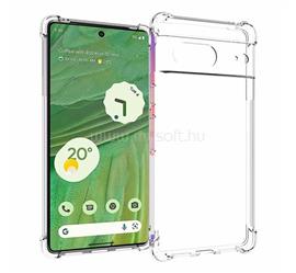 GIGAPACK Google Pixel 7 GIGAPACK szilikon telefonvédő ütésállóság, légpárnás sarok, ÁTLÁTSZÓ GP-137911 small