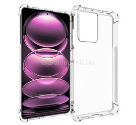 GIGAPACK Redmi Note 12 Pro 5G / Poco X5 Pro 5G GIGAPACK Szilikon telefonvédő ütésállóság, légpárnás sarok, ÁTLÁTSZÓ GP-139058 small