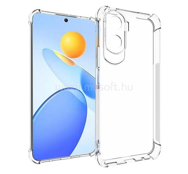 GIGAPACK Honor 90 Lite 5G GIGAPACK szilikon telefonvédő ütésállóság, légpárnás sarok, ÁTLÁTSZÓ