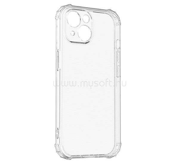 GIGAPACK iPhone 15 GIGAPACK szilikon telefonvédő ütésállóság, légpárnás sarok, ÁTLÁTSZÓ