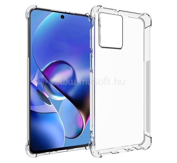 GIGAPACK Motorola Moto G54 5G / G54 Power 5G GIGAPACK Szilikon telefonvédő ütésállóság, légpárnás sarok, ÁTLÁTSZÓ