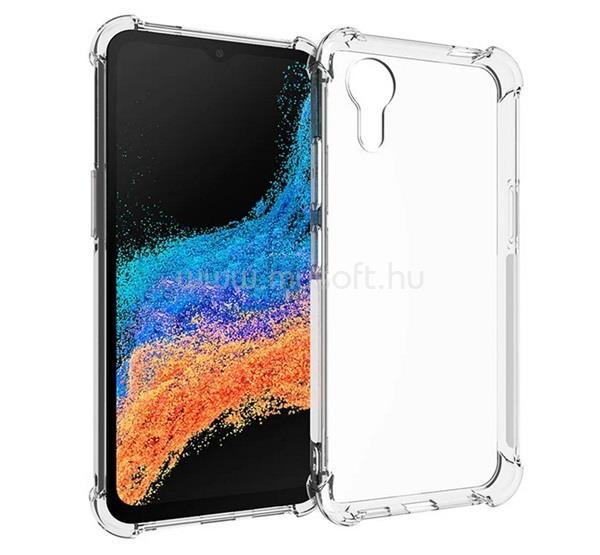 GIGAPACK Samsung Xcover 7 GIGAPACK Szilikon telefonvédő ütésállóság, légpárnás sarok, ÁTLÁTSZÓ