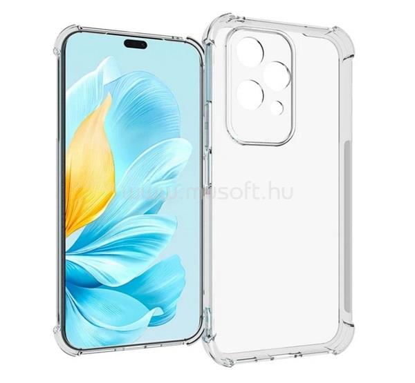 GIGAPACK Honor 200 Lite GIGAPACK Szilikon telefonvédő ütésállóság, légpárnás sarok, ÁTLÁTSZÓ