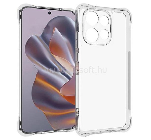 GIGAPACK Motorola Edge 50 Neo 5G GIGAPACK Szilikon telefonvédő ütésállóság, légpárnás sarok, ÁTLÁTSZÓ