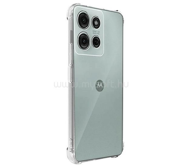 GIGAPACK Motorola Moto G15 Power GIGAPACK Szilikon telefonvédő ütésállóság, légpárnás sarok, ÁTLÁTSZÓ